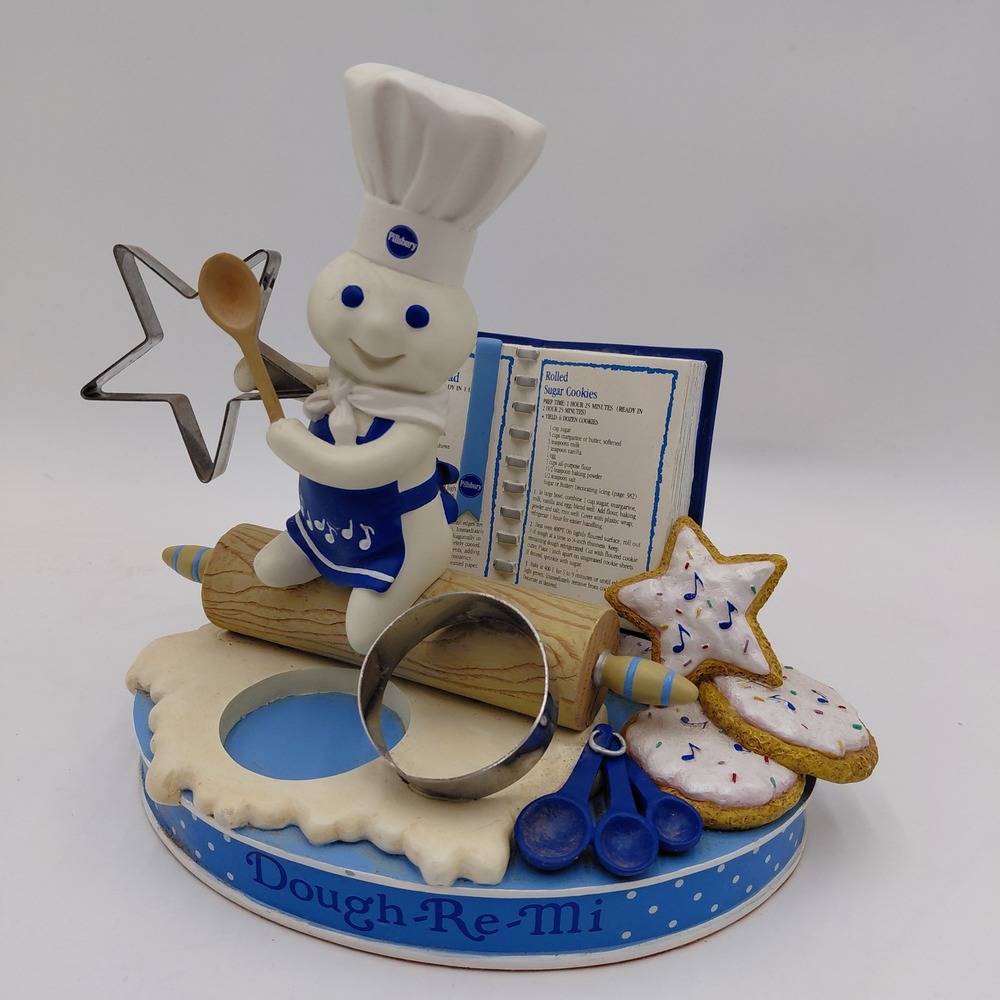Danbury Mint Pillsbury Doughboy Dough-Re-Mi Limited Edition Figurine 846/5000